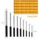 thumbnail image 2 of Juego de perforadoras LFSEMINI de 14 piezas con bloque universal y martillo, 2 of 7