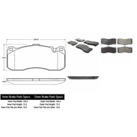 Pastillas Freno Para Auto Posiquiet 104.13710