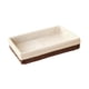 thumbnail image 3 of Canasta Tejida Modern Rectangular Organizer Bin Para Frutas De Desayuno De Aperitivo Café L, 3 of 5