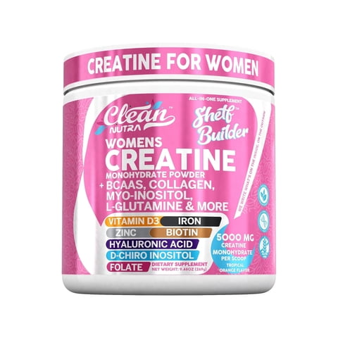 Shelf Builders - Creatina Para Mujeres Shelf Builder Clean Nutra Womens 296Gr