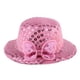 thumbnail image 1 of Adorable Sombrero De Lentejuelas Redondas De Mu?eca Hecha A Mano Para 1/3 BJD Doll Accesorio Rosa, 1 of 5