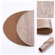 thumbnail image 5 of Juego de 6 manteles individuales de cuero para decoración de mesa de comedor de cocina, lavables, resistentes al calor, manteles individuales negro y dorado de 16.9x11.8 pulgadas, 5 of 6