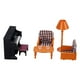 thumbnail image 1 of Lámpara De Mesa De Sofá De Piano De Plástico 1/12 Mini Escena DIY Modelo Artesanal Niños Niñas, 1 of 5