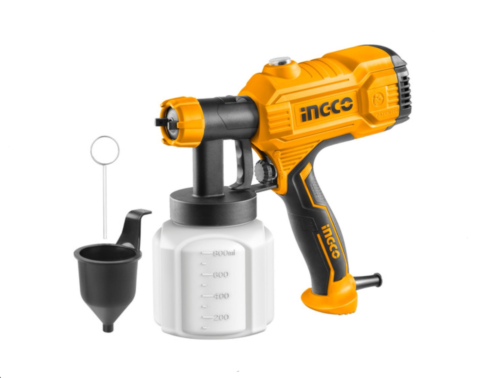Pistola Para Pintar Eléctrica Ingco 450 W Industrial + Acces