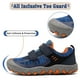 thumbnail image 3 of Zapatos de senderismo Mishansha Kids, azul acero, talla 9.5 para niños pequeños, 3 of 3