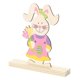 thumbnail image 5 of El Adorno De Madera De Mesa Lindo Del Conejito De Pascua Juega Los Regalos Para El Estilo Interior 1, 5 of 5