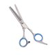 thumbnail image 1 of Tijeras de entresacar de 6.57 pulgadas de largo para cabello largo, corto, grueso, duro y suave para hombres y mujeres azul, 1 of 6