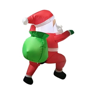 Bothyi - Papá Noel Inflable Trepador Para Ventana, Decoración De Interiores Para Azulejos, Pared O Jardín.