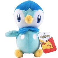 Peluche Pokémon Piplup De 20 Cm, Con Licencia Oficial