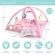 thumbnail image 3 of Baby Play Gym The Peanutshell Rainbow Paradise Girl 0-12 M, 3 of 6