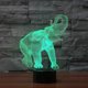 thumbnail image 3 of Control remoto USB Night Light HPBN8 Ltd 3D Elephant, 3 of 9