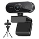 thumbnail image 1 of Cámara web con micrófono, Full HD 1080P, ideal para computadoras, portátiles, de escritorio, con conexión USB, ideal para conferencias, reuniones y videollamadas., 1 of 8