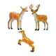 thumbnail image 1 of 3 Uds 1:64 Figuras De Ciervos Animales Del Bosque Resina Para Proyectos De Diseño De Diorama Estilo De Decoración A, 1 of 5
