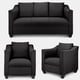 thumbnail image 1 of Juego de Living 3-1-1 AURA Negro, 1 of 8