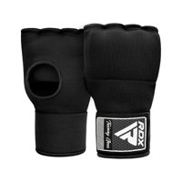 Guantes Rapidos Con Vendas Rdx - Wraps Hand Inner Negro Hyp-Is2B - Talla L