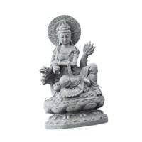 Bothyi - Estatua De Guan Yin, Regalo, Escultura De Buda Femenina Para Sala De Estar, Escritorio, Estantería.