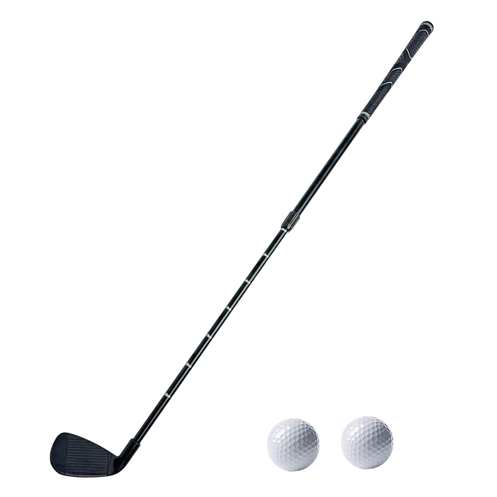 Magideal - Golf Wedge Golf Chipper Club, Golfista Portátil De Regalos Accesorios Para Principiantes Juegos Deportivos Al Aire Libre Club De Chippes Retráctil Negro