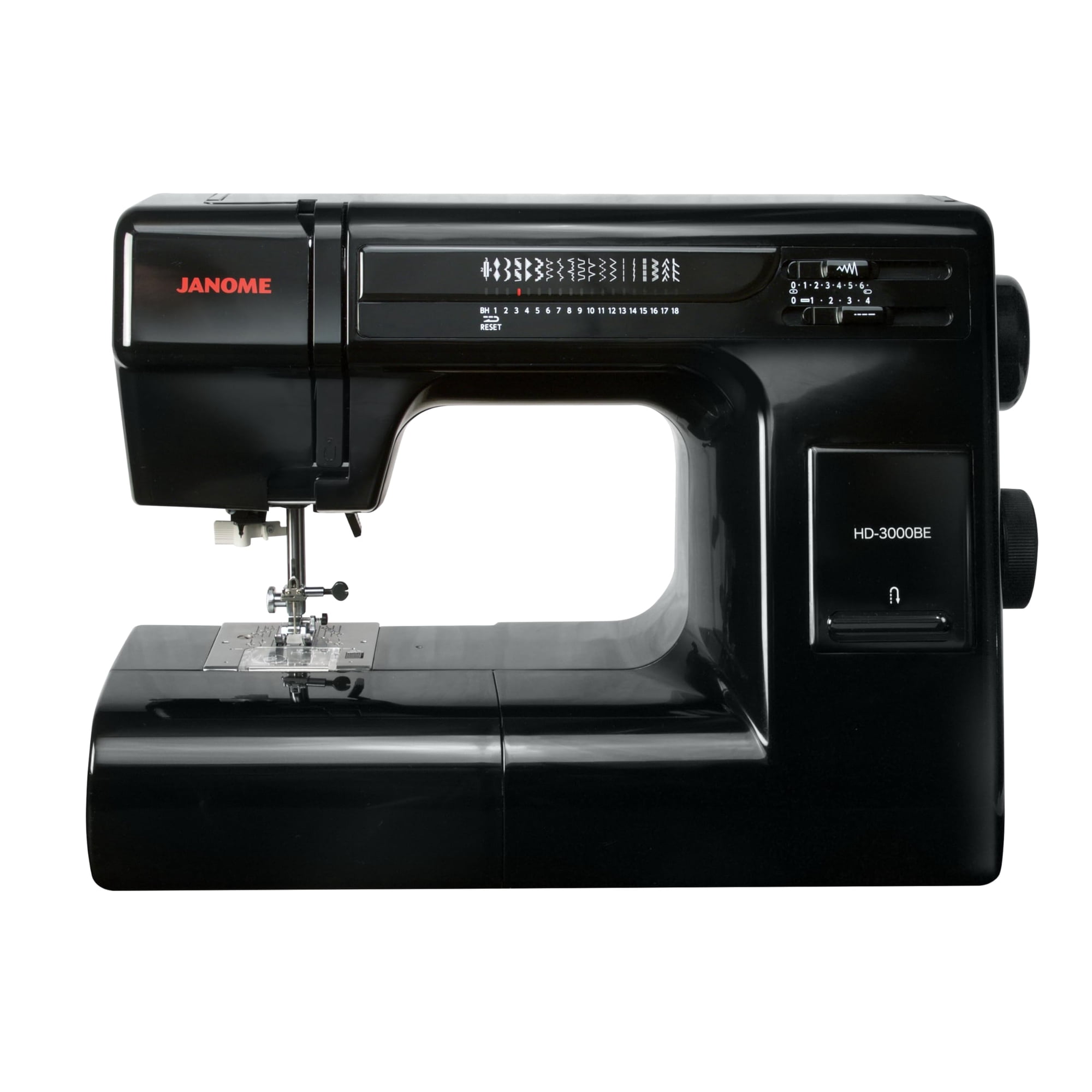 Máquina De Coser Janome Heavy Duty Hd-3000 Black Edition