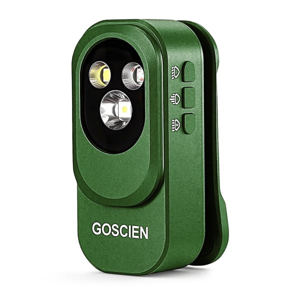 Linterna GOSCIEN Pro con clip 500 lúmenes USB-C IPX6