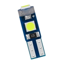 Magideal - Luz De Tablero Led Automotriz T5 3Smd Dc12V, Bombillas De Señal De Lámpara Interior De Coche Para Luces De Lectura, Luces De Aire Acondicionado, Verde