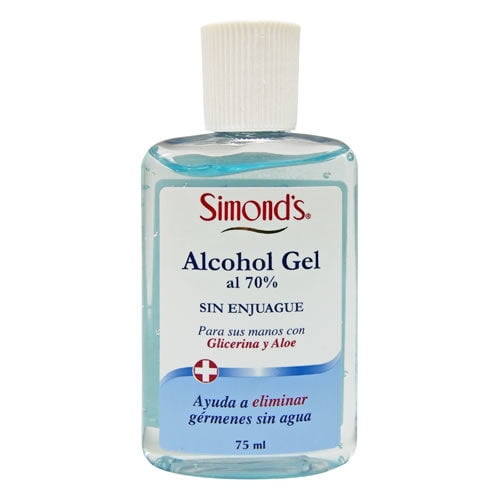 Alcohol Gel Botella 75 ml Simond’s