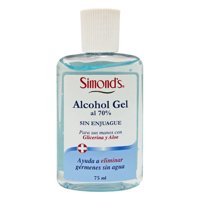 Alcohol Gel Botella 75 Ml Simond’S
