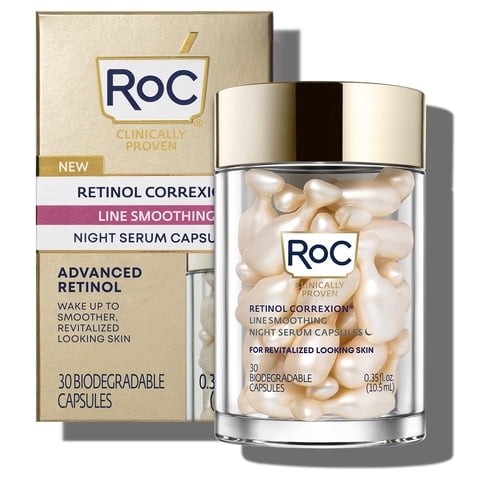 Sérum De Noche Roc Retinol Correxion Antienvejecimiento 10 Ml