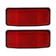 thumbnail image 1 of 2x Reflectores de Bicicleta para Conducción Nocturna Reflectores de Seguridad Montaje en Cesta Delantero Trasero Reflectores de Bicicleta Universales, 1 of 5