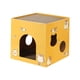 thumbnail image 4 of Caja Para Gatos Cama Para Gatos Caja De Cartón Corrugado Para Gatos Para Interiores Animales Peque?os Conejo Amarillo L, 4 of 5
