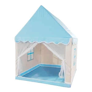 Magideal - Juegos Portátil Para Niños, Decoración De Habitación Infantil Interior, De Hadas, Campaña Para Niños Pequeños, Casa , Azul