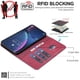 thumbnail image 5 of Funda Billetera para Xiaomi Redmi A7 Pro Protección RFID y Soporte Ajustable Rojo, 5 of 6