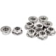 thumbnail image 2 of Tuercas de seguridad con brida hexagonal dentada de acero inoxidable 304 M8 x 1,25 mm, 10 unidades, 2 of 3