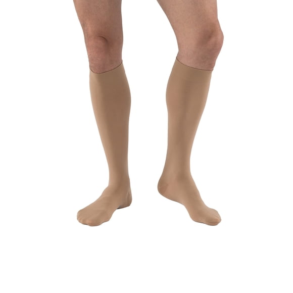 Calcetines de compresión JOBST Relief 20-30 mmHg hasta la rodilla, beige