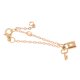 thumbnail image 3 of collar de cadena de metal de moda mu?eca con colgante de bloqueo para 1/6 blythe mu?eca, 3 of 5
