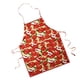 thumbnail image 4 of Delantal de algodón estampado delantal de frutas para manzana roja unisex, 4 of 5