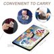 thumbnail image 4 of El Mundo de Bobby Porta Pasaporte y Cartera de Viaje Premium de Cuero PU, Funda de Pasaporte Bloqueo RFID con Ranuras para Tarjetas de Crédito, Estuche para Libro de Pasaporte para Familia 10cm × 15cm, 4 of 6