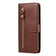 thumbnail image 4 of Funda con Cremallera para Xiaomi Poco X6 Pro, Carcasa Cartera de Cuero PU con Soporte y Tarjetero, 4 of 6