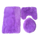 thumbnail image 1 of Set De Baño Alfombra 3 Piezas Peludo, 1 of 3