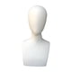 thumbnail image 1 of Expositor De Cabeza De Maniquí Con Sombrero, Modelo De Decoración Artística Para Tocado, Collar, Hombros Planos, 1 of 5