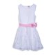 thumbnail image 1 of Vestido Niña Tul Diseño Floral Blanco Pillin, 1 of 3