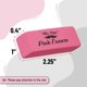 thumbnail image 3 of Borrador Mr. Pen paquete de 12 unidades rosa 6 × 2,5 × 1 cm, 3 of 8