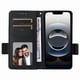 thumbnail image 5 of Funda Cartera para iPhone 16E Tapa Flip con Ranuras y Soporte Negro, 5 of 5
