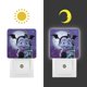 thumbnail image 3 of Vampirina Luz nocturna LED con sensor de anochecer a amanecer para dormitorio, baño, pasillo, escaleras - Lámpara LED nocturna de enchufe, 0.5W - 1 pieza, 3 of 6