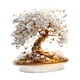 thumbnail image 1 of Escritorio De Adorno Acrílico 2D Plano Con Letrero Acrílico De árbol De Flores Base De Base, 1 of 5