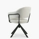 thumbnail image 5 of Silla Home Office Stanford Gris Claro Giratoria, 5 of 8