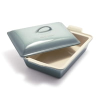 Cacerola Le Creuset Stoneware Heritage, 4 Litros, Color Sal Marina