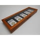 thumbnail image 2 of Caja expositora para monedas Guardhouse con tapa de vidrio y madera, 5 cápsulas, 2 of 4