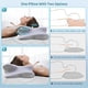 thumbnail image 4 of Almohada cervical DONAMA Cooling Contour de espuma viscoelástica con funda, 4 of 7