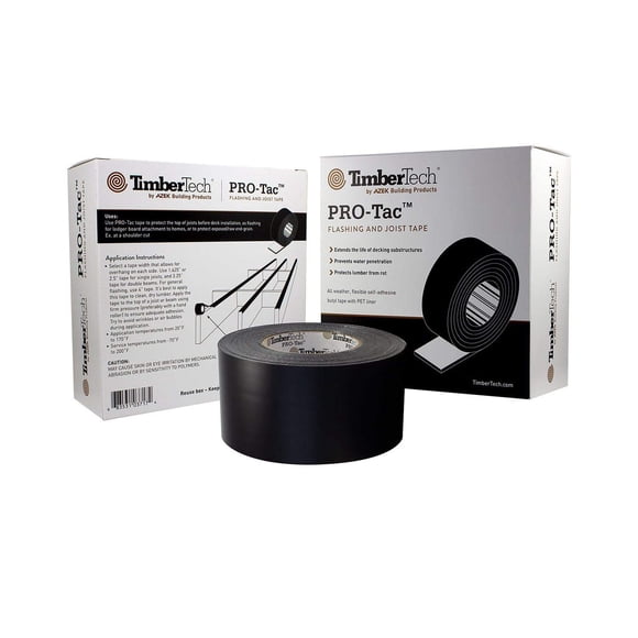 Cinta de flashing para deck TIMBERTECH PRO-Tac 19 cm x 20 m