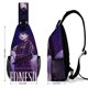 thumbnail image 2 of Riñonera Crossbody Desmarcar Miércoles Addams Multicolor, 2 of 6